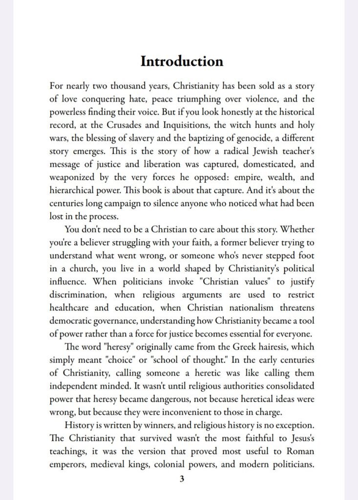 The Heretical Truth intro page 1