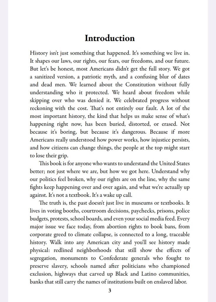 The Unpatriotic Truth intro page 1